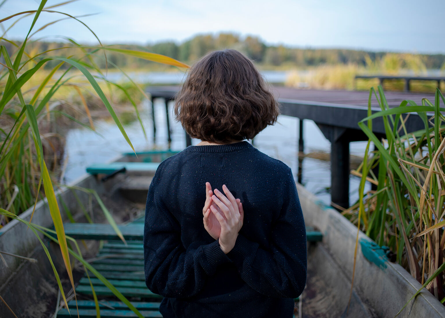 Olga Dyakina is a interdisciplinary artist. Portraits. Untitled